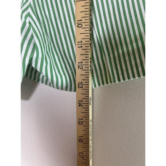 Banana Republic Womens Shorts Mid Rise white green Ryan Fit Chino Pocket… - Picture 8 of 10